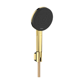 Hansgrohe Raindance Alive Select S Zuhanytartó szett 125, 3jet, EcoSmart, Designflex zuhanytömlővel 160cm Polírozott Arany Hatású 24611990