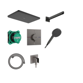 Hansgrohe Raindance Alive Q Design ShowerSet 210/340 1jet termosztáttal és iBox universal 2 alaptesttel 24620340
