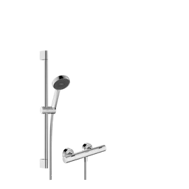 Hansgrohe Activera Select S Zuhanykombináció 95, 2jet EcoSmart, EcoStat Fine, zuhanyrúd 65cm Króm 28876000