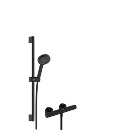 Hansgrohe Activera Select S Zuhanykombináció 95, 2jet EcoSmart, EcoStat Fine, zuhanyrúd 65cm Matt Fekete 28876670 Hansgrohe Activera Select S Zuhanykombináció 95, 2jet EcoSmart, EcoStat Fine, zuhanyrúd 65cm Matt Fekete 28876670