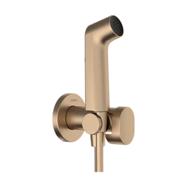 Hansgrohe Bidette Hidegvizes bidé kézizuhany S, 1jet, EcoSmart, zuhanytartóval és 125cm-es zuhanytömlővel, Szálcsiszolt Bronz 29230140 Hansgrohe Bidette Hidegvizes bidé kézizuhany S, 1jet, EcoSmart, zuhanytartóval és 125cm-es zuhanytömlővel, Szálcsiszolt Bronz 29230140