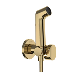 Hansgrohe Bidette Hidegvizes bidé kézizuhany S, 1jet, EcoSmart, zuhanytartóval és 125cm-es zuhanytömlővel, Polírozott Arany Hatású 29230990 Hansgrohe Bidette Hidegvizes bidé kézizuhany S, 1jet, EcoSmart, zuhanytartóval és 125cm-es zuhanytömlővel, Polírozott Arany Hatású 29230990