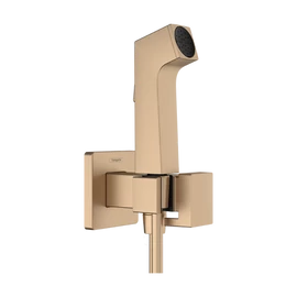 Hansgrohe Bidette Hidegvizes bidé kézizuhany E, 1jet, EcoSmart+, zuhanytartóval és 125cm-es zuhanytömlővel, Szálcsiszolt Bronz 29231140 Hansgrohe Bidette Hidegvizes bidé kézizuhany E, 1jet, EcoSmart+, zuhanytartóval és 125cm-es zuhanytömlővel, Szálcsiszolt Bronz 29231140