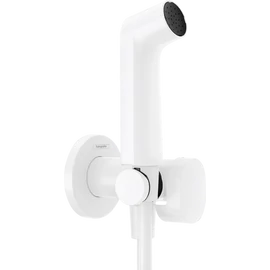Hansgrohe Bidette Kevertvizes bidé kézizuhany S, 1jet, EcoSmart+, zuhanytartóval és 125cm-es zuhanytömlővel, Matt Fehér 29232700 Hansgrohe Bidette Kevertvizes bidé kézizuhany S, 1jet, EcoSmart+, zuhanytartóval és 125cm-es zuhanytömlővel, Matt Fehér 29232700