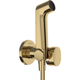 Hansgrohe Bidette Kevertvizes bidé kézizuhany S, 1jet, EcoSmart+, zuhanytartóval és 125cm-es zuhanytömlővel, Polírozott Arany Hatású 29232990 Hansgrohe Bidette Kevertvizes bidé kézizuhany S, 1jet, EcoSmart+, zuhanytartóval és 125cm-es zuhanytömlővel, Polírozott Arany Hatású 29232990