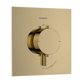 Hansgrohe Ecostat Comfort E Termosztát falsík alatti telepítéshez, 1 funkciós Polírozott Arany Hatású 33710990 Hansgrohe Ecostat Comfort E Termosztát falsík alatti telepítéshez, 1 funkciós Polírozott Arany Hatású 33710990