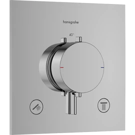 Hansgrohe Ecostat Comfort E Falsík alatti termosztát, 2 funkciós Króm 33711000 Hansgrohe Ecostat Comfort E Falsík alatti termosztát, 2 funkciós Króm 33711000