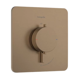 Hansgrohe Ecostat Comfort Q Falsík alatti termosztát, 1 funkciós Szálcsiszolt Bronz 33712140