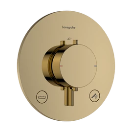 Hansgrohe Ecostat Comfort S Falsík alatti termosztát, 2 funkciós, beépített biztonsági funkcióval EN1717 Polírozott Arany Hatású 33718990 Hansgrohe Ecostat Comfort S Falsík alatti termosztát, 2 funkciós, beépített biztonsági funkcióval EN1717 Polírozott Arany Hatású 33718990