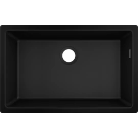 Hansgrohe S510-U660 munkalap alá rögzített mosogató 660, grafitfekete 43432170