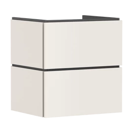 Hansgrohe Xilesa E Mosdószekrény 580/470, 2 fiókkal, normál mosdókhoz Matt Homokszín 54254780