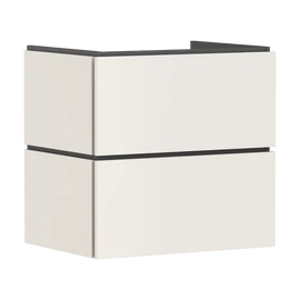 Hansgrohe Xilesa E Mosdószekrény 630/470, 2 fiókkal, mosdókagylóhoz Matt Homokszín 54256780