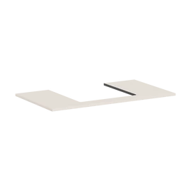 Hansgrohe Xilesa E Pultlap 980/550, középkivágással, ráültetett mosdótálhoz Matt Homokszín 54270780