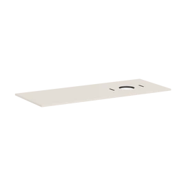 Hansgrohe Xilesa E Pultlap 1375/550, jobb oldali kivágással, csapfurat nélküli mosdótálhoz Matt Homokszín 54279780