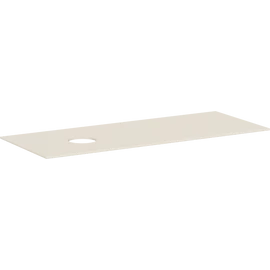 Hansgrohe Xevolos E Pultlap 1370/550, bal oldali kivágással, csapfurat nélküli mosdótálhoz Matt Homokszín 54333780