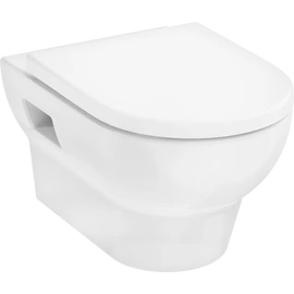 Hansgrohe GladeLake S Fali rögzítésű WC-szett 540, AquaChannel Flush, Wc ülőkével és fedéllel Fehér 60201450