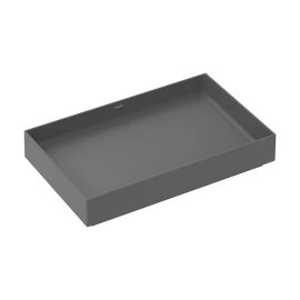 Hansgrohe Xuniva Evo E Mosdótál 650/400, csapfurat és túlfolyó nélkül Matt Palaszürke 60326760 Hansgrohe Xuniva Evo E Mosdótál 650/400, csapfurat és túlfolyó nélkül Matt Palaszürke 60326760