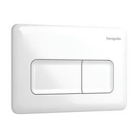 Hansgrohe iFrame Original Q Öblítőlap, dual mennyiség Fehér 66001450 Hansgrohe iFrame Original Q Öblítőlap, dual mennyiség Fehér 66001450