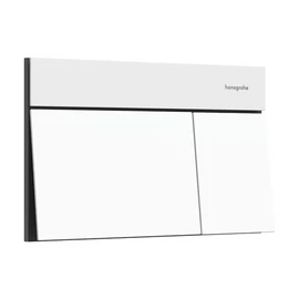 Hansgrohe iFrame Element E Öblítőlap, dual mennyiség Matt Fehér 66003700 Hansgrohe iFrame Element E Öblítőlap, dual mennyiség Matt Fehér 66003700