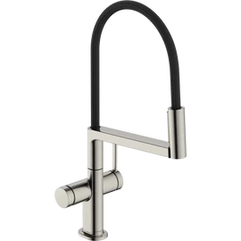 Hansgrohe Talis Select M54 PowderSpray Egykaros konyhai csaptelep Semi-Pro, 3jet, Rozsdamentes Acél Hatású 72861800 Hansgrohe Talis Select M54 PowderSpray Egykaros konyhai csaptelep Semi-Pro, 3jet, Rozsdamentes Acél Hatású 72861800