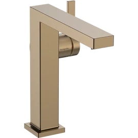 Hansgrohe Tecturis E Egykaros mosdócsaptelep 150 Fine, Hideginítású, push-open lefolyógarnitúrával, Szálcsiszolt Bronz 73042140