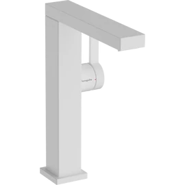 Hansgrohe Tecturis E Egykaros mosdócsaptelep 210 Fine, Hideginítású, elforgatható kifolyóval és push-open lefolyógarnitúrával, Matt Fehér 73063700