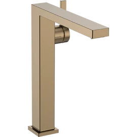 Hansgrohe Tecturis E Egykaros mosdócsaptelep 240 Fine, Hideginítású, mosdótálakhoz, push-open lefolyógarnitúrával, Szálcsiszolt Bronz 73073140