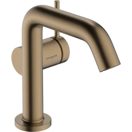 Hansgrohe Tecturis S Egykaros mosdócsaptelep 110 Fine, Hideginítású, push-open lefolyógarnitúrával, Szálcsiszolt Bronz 73322140 Hansgrohe Tecturis S Egykaros mosdócsaptelep 110 Fine, Hideginítású, push-open lefolyógarnitúrával, Szálcsiszolt Bronz 73322140