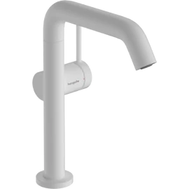 Hansgrohe Tecturis S Egykaros mosdócsaptelep 210 Fine, Hidegindítású - CoolStart, elforgatható kifolyóval és push-open lefolyógarnitúrával, Matt Fehér 73364700