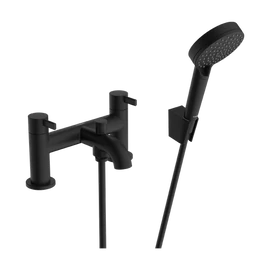 Hansgrohe Zesis S 2-lyukú kádperemre szerelhető csaptelep, váltószeleppel és Vernis Blend kézizuhannyal Vario Matt Fekete 74424670 Hansgrohe Zesis S 2-lyukú kádperemre szerelhető csaptelep, váltószeleppel és Vernis Blend kézizuhannyal Vario Matt Fekete 74424670