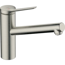 Hansgrohe Zesis M33 Egykaros konyhai csaptelep 140, CoolStart, EcoSmart, 1 jet, Rozsdamentes Acél Hatású 74813800 Hansgrohe Zesis M33 Egykaros konyhai csaptelep 140, CoolStart, EcoSmart, 1 jet, Rozsdamentes Acél Hatású 74813800
