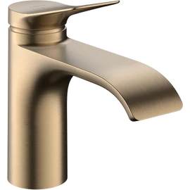 Hansgrohe Vivenis Egykaros mosdócsaptelep 80, CoolStart, automata lefolyógarnitúrával Szálcsiszolt Bronz 75014140 Hansgrohe Vivenis Egykaros mosdócsaptelep 80, CoolStart, automata lefolyógarnitúrával Szálcsiszolt Bronz 75014140
