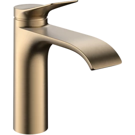 Hansgrohe Vivenis Egykaros mosdócsaptelep 110, CoolStart, automata lefolyógarnitúrával Szálcsiszolt Bronz 75023140