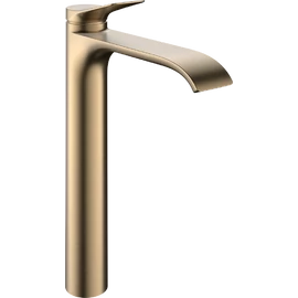 Hansgrohe Vivenis Egykaros mosdócsaptelep 250, mosdótálakhoz, CoolStart, lefolyógarnitúra nélkül Szálcsiszolt Bronz 75045140