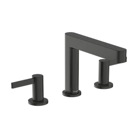 Hansgrohe Finoris Mosdócsaptelep 110, Push-Open lefolyógarnitúrával, Szálcsiszolt Fekete Króm 76033340 Hansgrohe Finoris Mosdócsaptelep 110, Push-Open lefolyógarnitúrával, Szálcsiszolt Fekete Króm 76033340