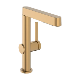 Hansgrohe Finoris Egykaros mosdócsaptelep 230, kihúzható kifolyóval, 2 jet és push-open lefolyógarnitúrával, Szálcsiszolt Bronz 76063140 Hansgrohe Finoris Egykaros mosdócsaptelep 230, kihúzható kifolyóval, 2 jet és push-open lefolyógarnitúrával, Szálcsiszolt Bronz 76063140