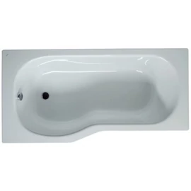 JIKA TIGO 160x80/70 cm aszimmetrikus kád, jobbos, panellel szerelhető H2222100000001