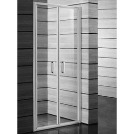 JIKA LYRA PLUS Kettős zuhanyajtó, 90 cm, átlátszó üveg fehér fogantyúval H2563820006681 JIKA LYRA PLUS Kettős zuhanyajtó, 90 cm, átlátszó üveg fehér fogantyúval H2563820006681