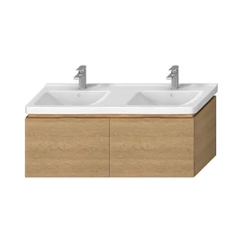 JIKA CUBITO alsószekrény 130 cm-es mosdóhoz, tölgy, 2 fiókkal H40J4274015191 JIKA CUBITO alsószekrény 130 cm-es mosdóhoz, tölgy, 2 fiókkal H40J4274015191