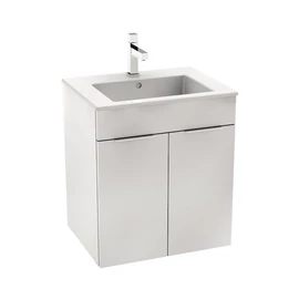 JIKA CUBE alsószekrény 55x43 cm-es mosdóval, 2 ajtóval, fehér H4536111763001