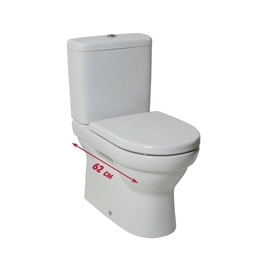 JIKA TIGO kombi-WC csésze, hátfalhoz illeszkedő, VARIO lefolyós, fehér H8242160002311