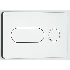 JIKA MODUL PL 8 kettős nyomólap, fényes króm, matt gyűrűvel H8936460040001
