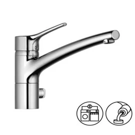 Kludi Trendo bajonettzáras mosogató csaptelep multi-csatlakozóval 335790575 Kludi Trendo bajonettzáras mosogató csaptelep multi-csatlakozóval 335790575