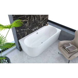 Kolpa-San Dream SP falhoz állítható fürdőkád 180x80 cm, balos 574360 Kolpa-San Dream SP falhoz állítható fürdőkád 180x80 cm, balos 574360