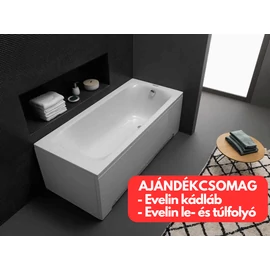 Kolpa-San Evelin Bathtub 140x70 fürdőkád 593370 Kolpa-San Evelin Bathtub 140x70 fürdőkád 593370