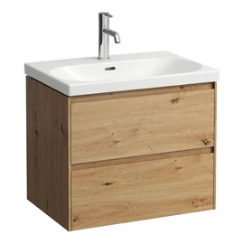 LAUFEN LANI Alsószekrény a H810084 mosdóhoz, 2 fiókos, Vad Tölgy H4035421122671 LAUFEN LANI Alsószekrény a H810084 mosdóhoz, 2 fiókos, Vad Tölgy H4035421122671
