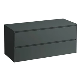 LAUFEN LANI Fiókos elem, 120 cm, 2 fiókkal, kivágás nélkül, Traffic Szürke H4043301122661 LAUFEN LANI Fiókos elem, 120 cm, 2 fiókkal, kivágás nélkül, Traffic Szürke H4043301122661