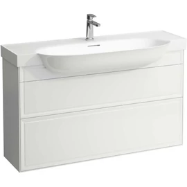 LAUFEN THE NEW CLASSIC Alsószekrény, 2 fiók, 813858 mosdóhoz, Matt Fehér H4060520851701
