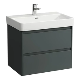 LAUFEN BASE 2.0 Alsószekrény, 2 fiók, PRO S H810967 mosdóhoz, Szürke H4112921082661