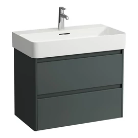 LAUFEN BASE 2.0 Alsószekrény, 2 fiók, VAL H810285 mosdóhoz, Szürke H4114021082661